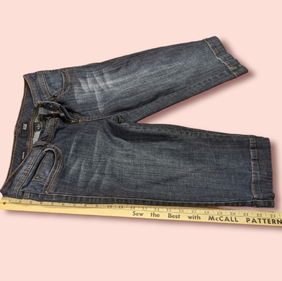 Ana Denim Crop Jean Shorts - Picture 3 of 11